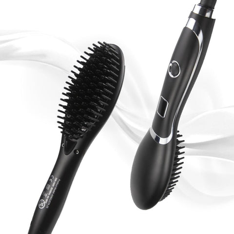 Hair Straightener Comb | Electric Brush Comb for Effortless Styling & Auto Hair Straightening Iron