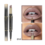 Double Lipstick Lip Liner | Dual-Ended Lip Liner & Lipstick for Defined Lips & Bold Color