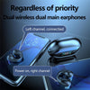 Bone Conduction Headphones TWS Earbuds Ear Clip Bluetooth 5.3 Touch Wireless Earphone In-Ear Bass HIFI Sports Headset - DE ZEN