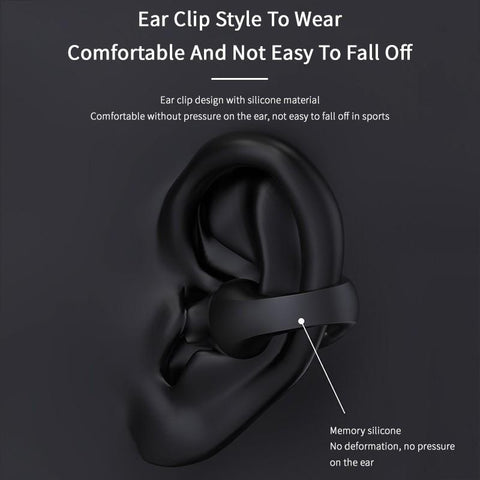Ear Clip Bone Conduction Headphone