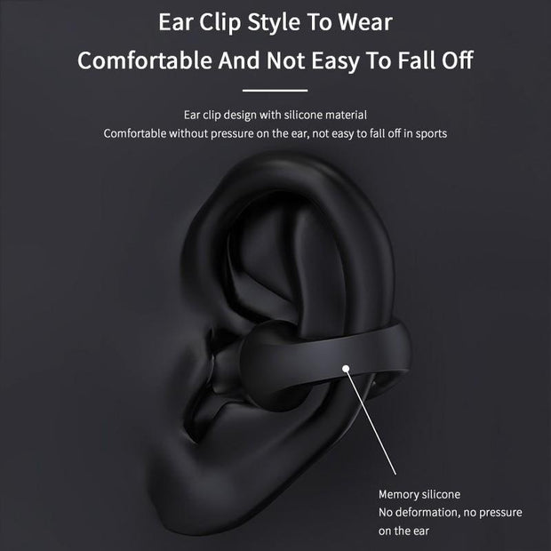 Ear Clip Bone Conduction Headphone