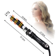 Rotating Curling Iron | Automatic Hair Curler & 30s Instant Heat Auto Hair Waver for Effortless Styling