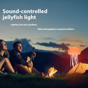 Quallen-Stimmungslampe – LED-Quallen-Nachtlicht, tragbare intelligente Tischlampe als Nachttisch- und Schreibtischdekoration