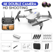 E88 Drone - Foldable 4K Dual Camera Quadcopter with Remote Control & WiFi FPV