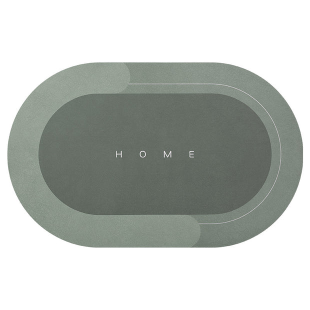 Bathroom Absorbent & Quick-Drying Floor Mat | Soft, High-Absorption Bathroom Rug for Fast Drying & Comfort
