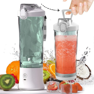 Portable Blender Juicer Personal Size Blender For Shakes And Smoothies With 6 Blade Mini Blender Kitchen Gadgets - DE ZEN