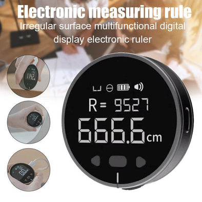 Distance Measuring Instrument Electronic Measuring Ruler Tape Measure High Definition Digital LCD High Precision Electronic Measuring Ruler Tool - DE ZEN