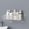 Wall-Mounted Bathroom Shelf No Drill Shower Shampoo Organizer Toilet Accessories - DE ZEN