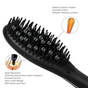 Hair Straightener Comb | Electric Brush Comb for Effortless Styling & Auto Hair Straightening Iron