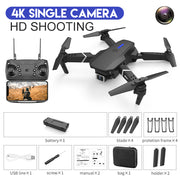 E88 Drone - Foldable 4K Dual Camera Quadcopter with Remote Control & WiFi FPV