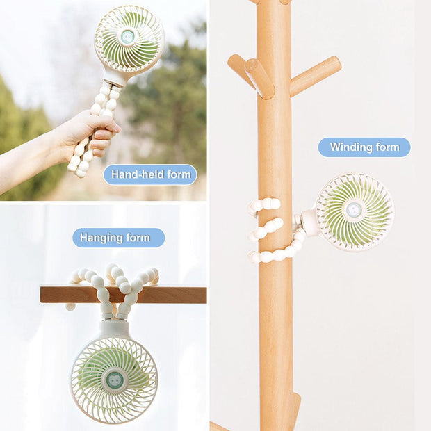 Octopus Deformed Folding Fan