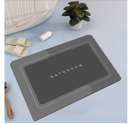 Bathroom Absorbent & Quick-Drying Floor Mat | Soft, High-Absorption Bathroom Rug for Fast Drying & Comfort