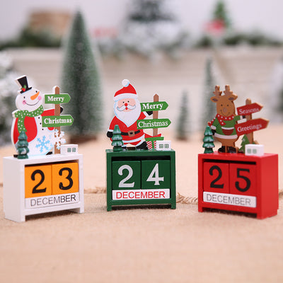 Weihnachtskalender aus Holz | Festliche Adventskalender und Weihnachtsdeko aus Holz