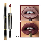 Double Lipstick Lip Liner | Dual-Ended Lip Liner & Lipstick for Defined Lips & Bold Color