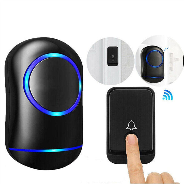 Wireless Door Bells Waterproof Long Range Plug In Home Cordless Doorbell - DE ZEN