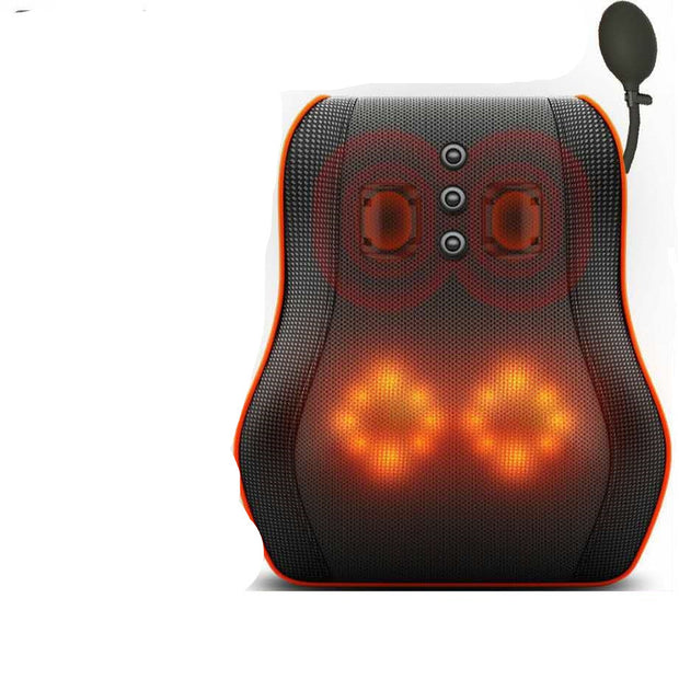 Electric Back Massager Pillow | Body & Neck Massage with Heat for Pain Relief & Relaxation