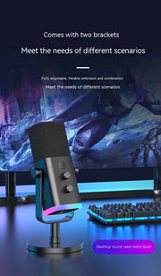 Dynamic Noise Reduction Multifunctional Microphone – Clear Sound, High-Performance, Versatile Use