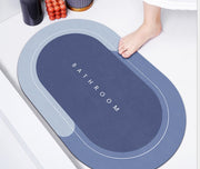 Bathroom Absorbent & Quick-Drying Floor Mat | Soft, High-Absorption Bathroom Rug for Fast Drying & Comfort