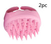 Silicone Shampoo Brush Scalp Massage Comb