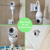 WiFi CAMERA 1080P Bulb 4X Zoom Camera E27 Home 5GWiFi Alarm Monitor - DE ZEN