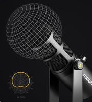 Tianwang Core XLR Microphone with Recording Equipment – High-Performance Moving Coil Microphone for Live Radio & Computer