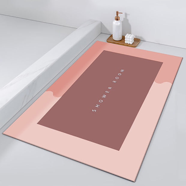 Bathroom Absorbent & Quick-Drying Floor Mat | Soft, High-Absorption Bathroom Rug for Fast Drying & Comfort