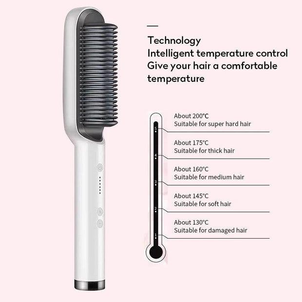 2-in-1 Hair Straightener and Hot Comb