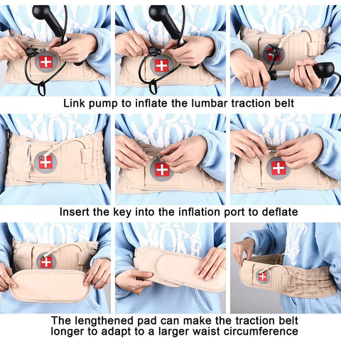 Back Decompression Lumbar Support Belt