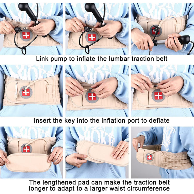 Back Decompression Lumbar Support Belt