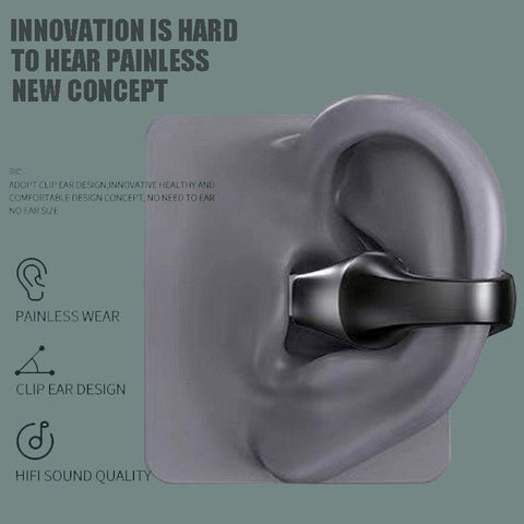 Ear Clip Bone Conduction Headphone