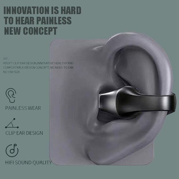 Ear Clip Bone Conduction Headphone