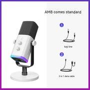 Dynamic Noise Reduction Multifunctional Microphone – Clear Sound, High-Performance, Versatile Use