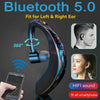 Bluetooth 5.0 Earpiece Driving Trucker Wireless Headset Earbuds Noise Cancelling - DE ZEN