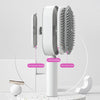 Self Cleaning Hair Brush For Women One-key Cleaning Hair Loss Airbag Massage Scalp Comb Anti-Static Hairbrush - DE ZEN