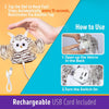 Interactive Cat Toy Rechargeable Automatic Chirping Owl Cat Toy With Catnip, Auto Beating Wings Flying Bird Cat Toys For Indoor Cats To Play Alone, Never Boredom