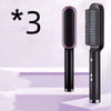 New 2 In 1 Hair Straightener Hot Comb Negative Ion Curling Tong Dual-purpose Electric Hair Brush - DE ZEN