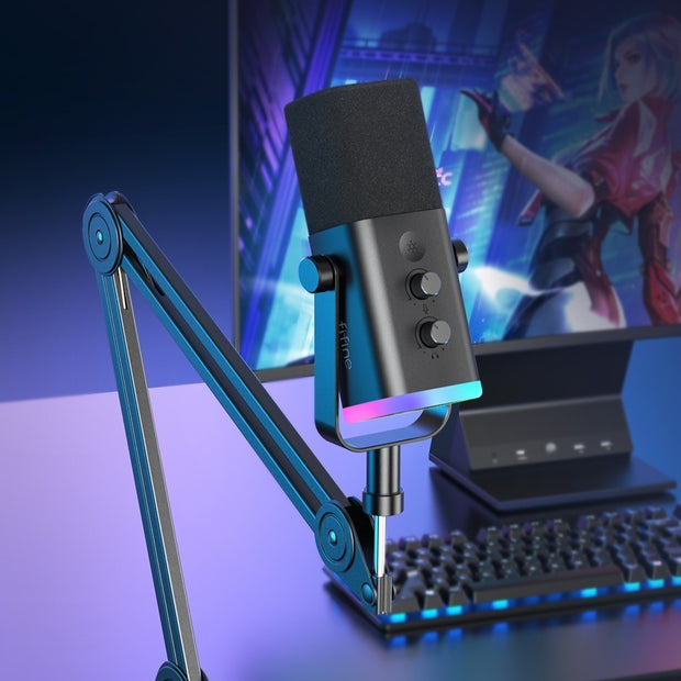 Dynamic Noise Reduction Multifunctional Microphone – Clear Sound, High-Performance, Versatile Use