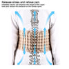 Back Decompression Lumbar Support Belt Waist Air Traction Brace Spinal Back Relief Belt Backache Pain Release Massager