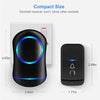 Wireless Door Bells Waterproof Long Range Plug In Home Cordless Doorbell - DE ZEN