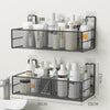 Wall-Mounted Bathroom Shelf No Drill Shower Shampoo Organizer Toilet Accessories - DE ZEN