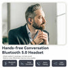 Bluetooth 5.0 Earpiece Driving Trucker Wireless Headset Earbuds Noise Cancelling - DE ZEN