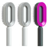 Self Cleaning Hair Brush For Women One-key Cleaning Hair Loss Airbag Massage Scalp Comb Anti-Static Hairbrush - DE ZEN