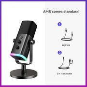 Dynamic Noise Reduction Multifunctional Microphone – Clear Sound, High-Performance, Versatile Use