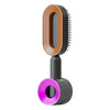 Self Cleaning Hair Brush For Women One-key Cleaning Hair Loss Airbag Massage Scalp Comb Anti-Static Hairbrush - DE ZEN