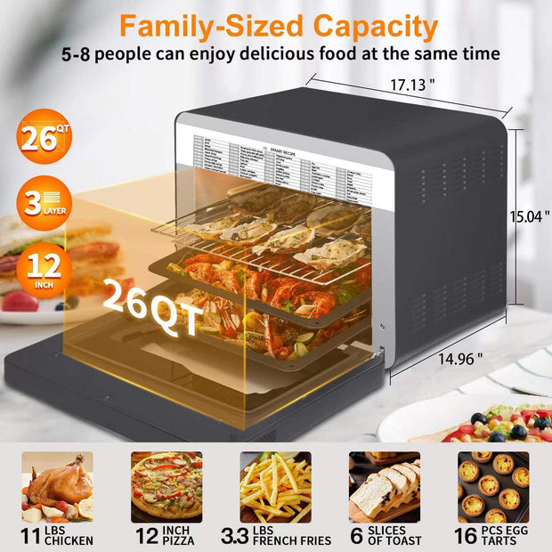 Geek Chef Steam Air Fryer