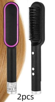 2-in-1 Hair Straightener and Hot Comb