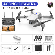 E88 Drone - Foldable 4K Dual Camera Quadcopter with Remote Control & WiFi FPV