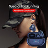 Bone Conduction Headphones TWS Earbuds Ear Clip Bluetooth 5.3 Touch Wireless Earphone In-Ear Bass HIFI Sports Headset - DE ZEN